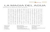 LA MAGIA DEL AGUA - msf.es...LA MAGIA DEL AGUA Resuelve la siguiente sopa de letras: SEQUÍA JABÓN POZO AGUA LITROS BIDONES ENFERMEDAD POTABLE TRANSPORTE CONTAMINACIÓN INFECCIÓN