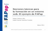 Nociones básicas para la formación en un entorno web. El …archivos.fapap.es/files/639-379-RUTA/2940b938529957eb... · 2011. 11. 11. · Navegadores Web y lector PDF. Navegadores