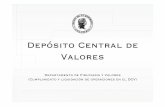 Depósito Central de Valores · 2018. 7. 31. · estado “V” “ “Por activar” Verificando la parte y la contraparte, siempre y cuando tengan saldo suficiente en títulos y