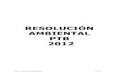 RESOLUCIÓN AMBIENTAL PTB 2012 - Madrid...RESOLUCIÓN AMBIENTAL PTB 2012 ANEXO 7. AUTORIZACIÓN AMBIENTAL 41 de 52