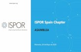 ISPOR Spain Chapter€¦ · 11 Establecer la estrategia de comunicación de IS y definir el plan de acción asociado ... Generar/Identificar y difundir documentos esenciales* que