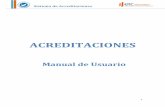 Sistema de Acreditaciones - ETC Iberoamericacm.etciberoamerica.com/acreditaciones/Acreditaciones.pdf · Sistema de Acreditaciones 6 a) Cuando el código sea válido y no haya sido