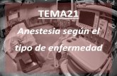 TEMA21 - anestesiahculb.files.wordpress.com€¦ · MANEJO PERIOPERATORIO LOS OBJETIVOS PRINCIPALES PREVENIR 1-Crisis de hipo-hiperglucemia 2-Hiperosmolaridad 3-Cetoacidosis diabética