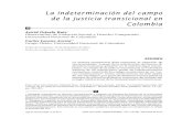 La indeterminación del campo de la justicia transicional en ...ISSN 0124-0579 ISSNe 2145-4531 Estud. Socio-Juríd., Bogotá (Colombia), 14(1): 255-281, enero-junio de 2012 La indeterminación
