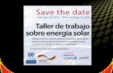 Presentación de PowerPoint · FONDAP Centro de Excelencia CONICYT Construir una base sólida de conocimiento en torno a la energía solar que potencie las condiciones excepcionales