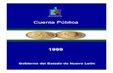 Copia de CUENTA PUBLICA 1999.pdsgi.nl.gob.mx/Transparencia_2003/Archivos/AC_SFYTGE_0006...2000/03/31  · Informe Anual de Cuenta Pública 1999 Gobierno del Estado de Nuevo León 5