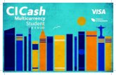 Student - Cibanco€¦ · ¡Bienvenido! Acabas de recibir una tarjeta pensada especialmente para ti. CICash Multicurrency Student te permitirá viajar alrededor del mundo llevando