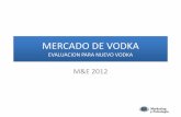 MERCADO DE VODKAtrade-marketing.com.mx/W-Evaluacion Mercado Vodka.pdf · Adicionalmente Absolut prácticamente “es” el mercado de los saborizados con lo que incrementa su dominancia