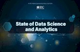 ˆˇ˙˘˛˚˛˙˜ ˝ ˝˙ ˛ ˙ ˛ ˚ · State of Data Science and Analytics An ID Inforief, Sponsored by Altery Sour 2019 836 Survey demographics by department and industry Survey