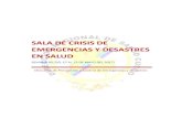 Sala de Crisis Semana 17 al 23 de Julio - :: DIRESA Cusco · 2017. 7. 31. · SALA DE CRISIS DE EMERGENCIAS Y DESASTRES EN SALUD Semana 31: Del 24 al 30 de Julio Dirección de Prevención