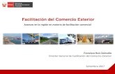 Facilitación del Comercio Exterior - Francisco Ruiz.pdflogística (Observatorio de logística del comercio exterior). Optimización de procedimientos aduaneros. Fomento de mecanismos