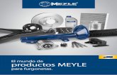 El mundo de productos MEYLE · MEYLE y MEYLE-HD son marcas de Wulf Gaertner Autoparts AG. Con más de 55 años de experiencia en el desarrollo, la fabricación y la venta de repuestos