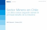 Sector Minero en Chile - El Mostrador€¦ · Sector minero en Chile / 2015 Destacados Página 3 • El gran problema estructural para la minería chilena se encuentra en los altos