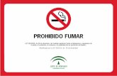 PROHIBIDO FUMAR LEY 28/2005, de 26 de diciembre, de medidas … · 2018. 5. 14. · PROHIBIDO FUMAR LEY 28/2005, de 26 de diciembre, de medidas sanitanas frente al tabaquismo y reguladora