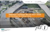 Objectius i contingut del pdI 2021-2030...A més, el pdI recollirà els objectius de la mobilitat sostenible: qualitat de l’aire, salut, aspectes ambientals (cicle de vida), temes