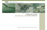 Manual sobre programas de justicia restaurativa€¦ · 7.2 Dificultades para evaluar programas de justicia restaurativa 82 7.3 Medición del impacto de los programas la reincidencia