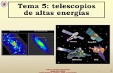 Tema 5: telescopios de altas energías - UCMguaix.fis.ucm.es/~pgperez/Teaching/Instrumentacion... · 2011. 12. 12. · Instrumentación Astronómica Curso 2011/2012 (material compilado