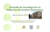Baeza, febrero - Sociedad Española de Investigación en ... · Universidad de Jaén, donde, aplicando el marco teórico del enfoque ontosemiótico de la cognición matemática (EOS),