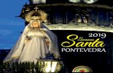 Santa 2019 Semana - visit-pontevedra.com€¦ · 16 de abril Martes Santo Confesiones Martes Santo En San José, de 10 a 13.30 y de 17.00 a 19.00 horas. Santo Rosario En la Basílica