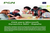 PGN para Microsoft...PGN (parte de Pagero Group) desarrolla y comercializa Pagero Online, una plataforma de red basada en la nube para la transmisión de documentos empresariales dentro