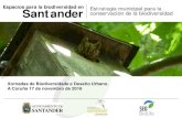 Espacios para la biodiversidad en Santander€¦ · La conservación de las Áreas de Mayor Interés de Conservación El incremento de la biodiversidad en zonas verdes urbanas (públicas