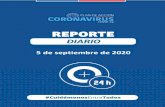 5 de septiembre de 2020±as/Corona-Virus/Report… ·  3 3. Curva de casos activos y recuperados según fecha de inicio de síntomas Fuente: Sistema de Notificación EPIVIGILA.