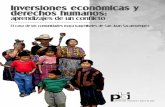 Inversiones económicas y derechos humanos · Inversiones económicas y derechos humanos: aprendizajes de un conflicto El caso de las comunidades maya kaqchikeles de San Juan Sacatepéquez