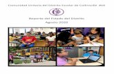 New Reporte del Estado del Distrito Agosto 2020 · 2020. 8. 21. · La Preparatoria de Collinsville ofrece dos áreas de actividades curriculares, preparatoria para la Uni-versidad