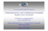 FORO REGIONAL DE COMERCIO EXTERIOR Región Centro …noticias.wtcconfianza.com/Portals/1/Presentaciones/Foro Regional.pdf · En el Foro de Comercio Exterior de la Región Centro Occidente
