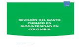 REVISIÓN DEL GASTO PÚBLICO EN BIODIVERSIDAD EN COLOMBIA · con el gasto en biodiversidad De acuerdo a las estadísticas del Departamento Nacional de Estadística DANE, Colombia