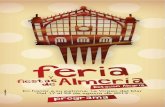 Almería, sin Feria, no es Almería · Pabellón “Rafael Florido”. Organiza: Delegación Provincial de Tenis de Mesa. Días 17 y 18 de agosto. XXIX Torneo Open de Ajedrez Ciudad