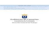 GUÍA DE USO 3191: COMUNICACIÓN DE INICIO DE …Canarias Tecnológica y Sistemas de la Información 2013 S.L. 858 – ^Extinción y suspensión de relaciones de trabajo y reducción