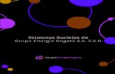 Estatutos Sociales de Grupo Energía Bogotá S.A. E.S.P. · 2 Estatutos Sociales aprobados en la Asamblea General de Accionistas Ordinaria del 28 de marzo de 2019 - Acta No. 83 Estatutos