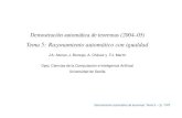 Demostraciónautomáticadeteoremas(2004–05)jalonso/cursos/dat-04/temas/tema-5.pdf · Demostracion´ automatica´ de teoremas: Tema 5 – p. 8/41 Axiomas de sustitucion´ relacionales