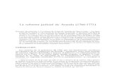 La reforma judicial de Aranda (1766-1771). · La reforma judicial de Aranda (1766-1771) SUMARIO: Introducci6n.-I. La reforma de la Sala de Alcaldes de Casa y Corte: l . La reprc-scntaci6n