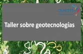 Taller sobre geotecnologías - OLACEFS...2018/08/05  · Taller sobre geotecnologías • Objetivo: nivelar el conocimiento relacionado con las geotecnologías del equipo responsable