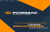 Formac S.A. empresa perteneciente al grupo Ducasse · Formac S.A. empresa perteneciente al grupo Ducasse Industrial, fue fundada en 1984. La empresa inició sus actividades en la