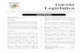 New Gaceta Legislativa · 2003. 9. 11. · Secretaría de Desarrollo Agropecuario, Pesca y Alimentación, para ejecutar la obra de construcción de pozo, equipamiento electromecánico