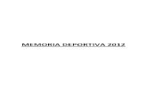 MEMORIA DEPORTIVA 2012 - FGP · 2014. 11. 11. · Torneo Primavera Gran Hotel La Toja Club de Tenis y Pádel Gran Hotel de La Toja (O Grove) Absoluta M-F, Veteranos M-F 16/6 - 23/6
