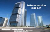 New Memoria 2017 - CNC - Confederación Nacional de la Construcción CNC 2017.pdf · 2018. 6. 21. · de la memoria que hoy presentamos, debemos destacar que durante ese ejercicio