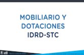 MOBILIARIO Y DOTACIONES IDRD-STC · “Estamos construyendo sueños” MOBILIARIO Y DOTACIONES . IDRD-STC *Los precios relacionados incluyen mantenimiento básico por 5 años