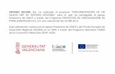 “IMPLANTACIÓN DE UN SISTEMA INFORMÁTICO DIGITAL DE …€¦ · digitaliza cv- 2016-imdiga emp16 proyectos de digitalizaciÓn de pyme (digitaliza-cv) apoyo de la uniÓn europea