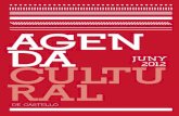 Agenda cultural junio 12 - Castellón de la Plana · Agenda Cultural de Castelló | juny 2012 | 3 Viernes, 1 de junio de 2012 Curso buCeo Curs de busseig 1 estrella - Grup 3 Lugar