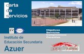Educación Secundaria Azuer - Castilla-La Mancha€¦ · CIENCIAS. HUMANIDADES Y CIENCIAS SOCIALES. 5 CICLOS FORMATIVOS DE FORMACIÓN PROFESIONAL BÁSICA: ... Asegurar que cada alumno/a