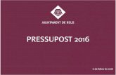 PRESSUPOST 2016 v3.propostappost [Modo de compatibilidad]Pressupost 2016 El Pressupost Per Àmbits ÀMBIT DEPARTAMENT 2015 2016 Diferència Diferència 2016-2015 2016-2015 (%) ÀMBIT