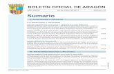 BOLETÍN OFICIAL DE ARAGÓN · anuncia concurso de méritos para la provisión del puesto de trabajo de Técnico de . ... 12121 RESOLUCIÓN de 8 de mayo de 2017 del Director General