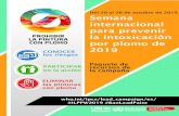 Del 20 al 26 de octubre de 2019 Semana internacional para ... · La Semana internacional de prevención de la intoxicación por plomo (ILPPW, por sus siglas en inglés) crea conciencia