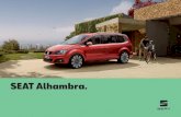 Catálogo del SEAT Alhambra...punto del planeta y acostarte en el otro. Vivir aquí y trabajar allí. La movilidad nos hace libres. Y uno de los principales objetivos de SEAT es facilitar