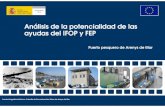Análisis de la potencialidad de las ayudas del IFOP y FEP de Mar... · Arenys de Mar, así como el tipo de pesca extractiva y la estructura de las actividades de transformación,