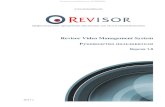 Revisor Video Management System ·  профессиональное программное обеспечение для систем видеонаблюдения